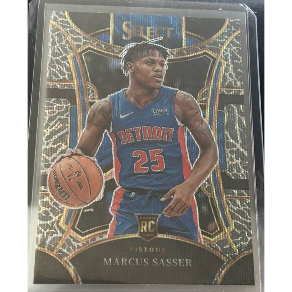 2023-24 Select MARCUS SASSER Rookie Mezzanine ELEPHANT Case Hit SSP RC Pistons